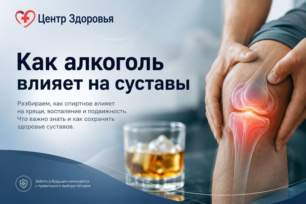 Как алкоголь влияет на суставы