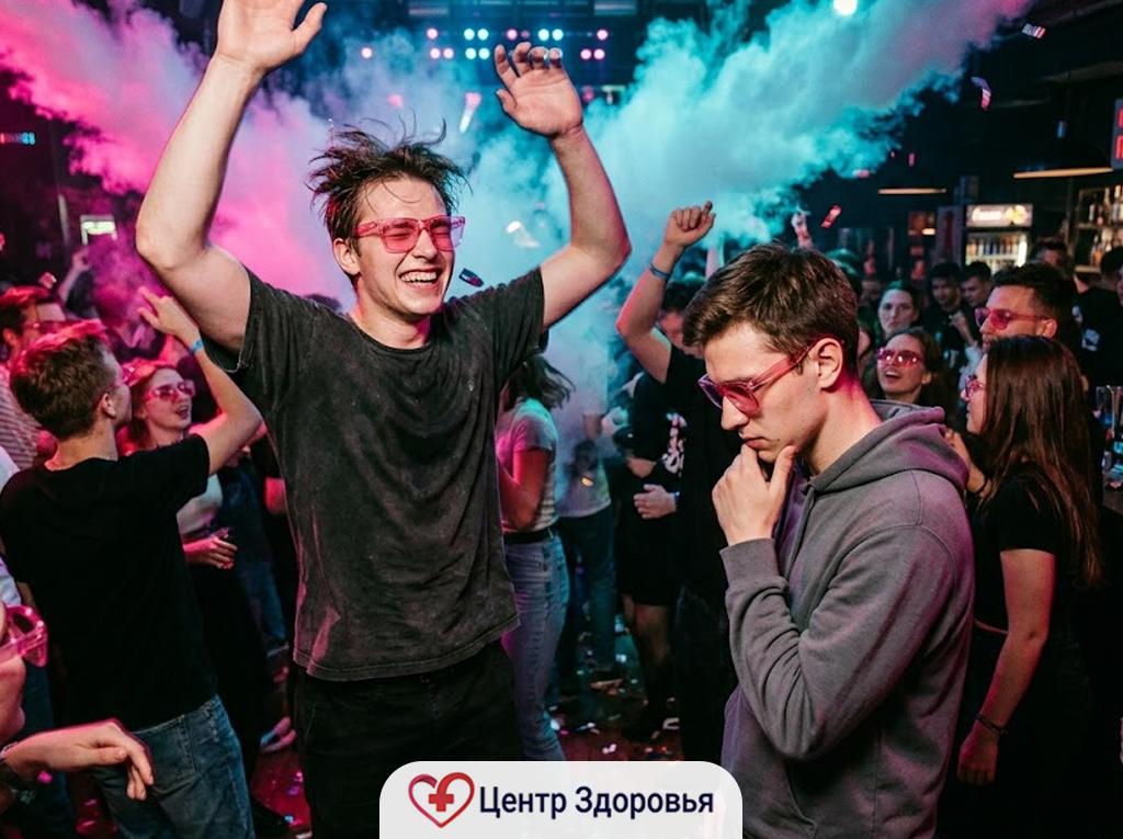 Визуализация изменения настроения под воздействием вещества